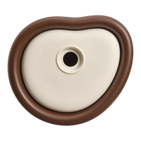 organic bird house 25cm marrón castaño